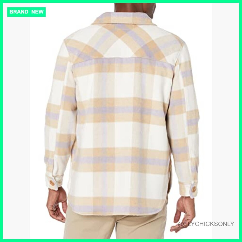 Leather, Polyester, Wool Aviator Jacket With Butt… - image 3